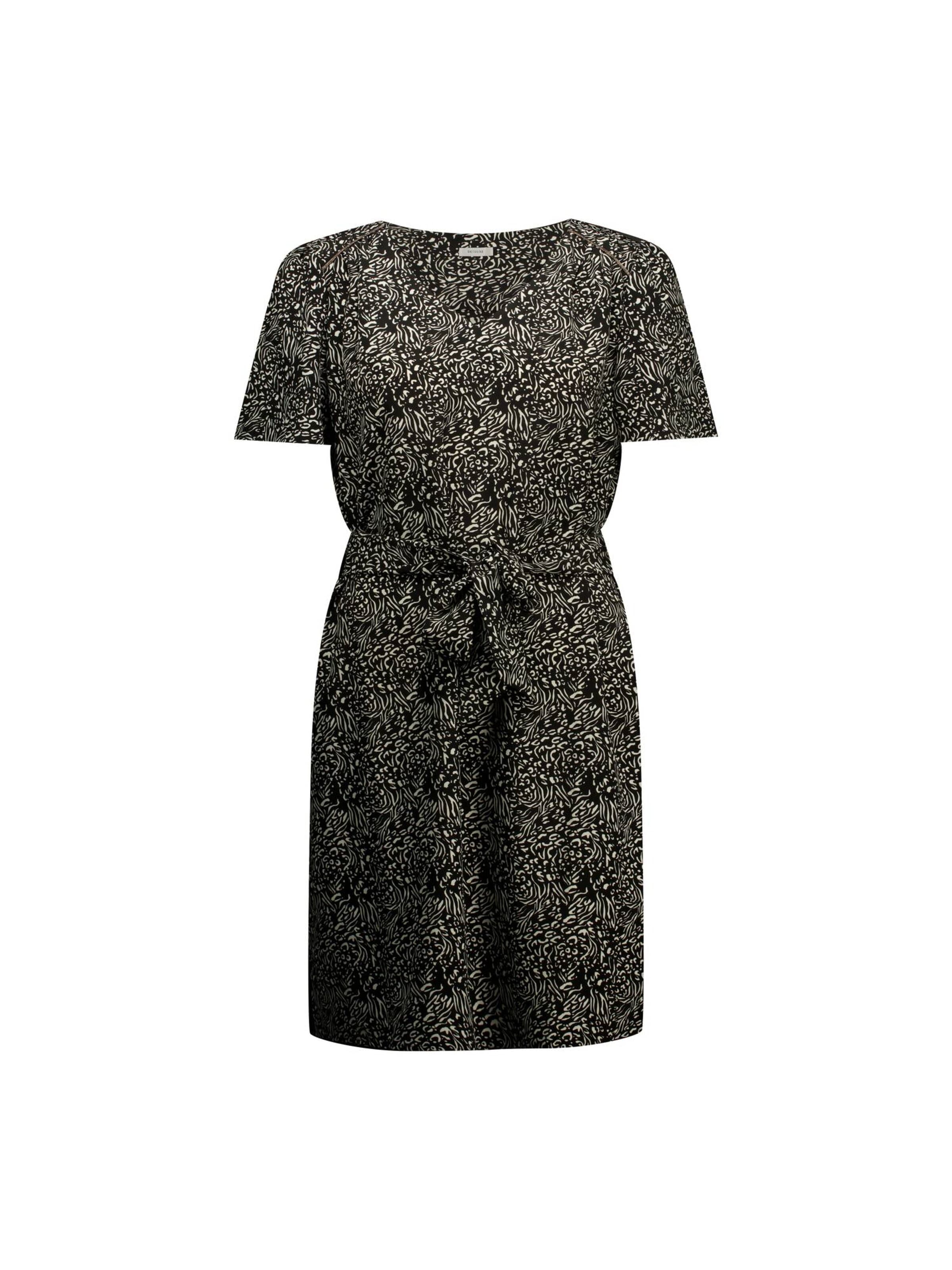 Deeluxe Kleid‌ in Schwarz: Vorderseite
