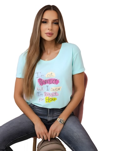 Lumera Shirt in Groen: voorkant