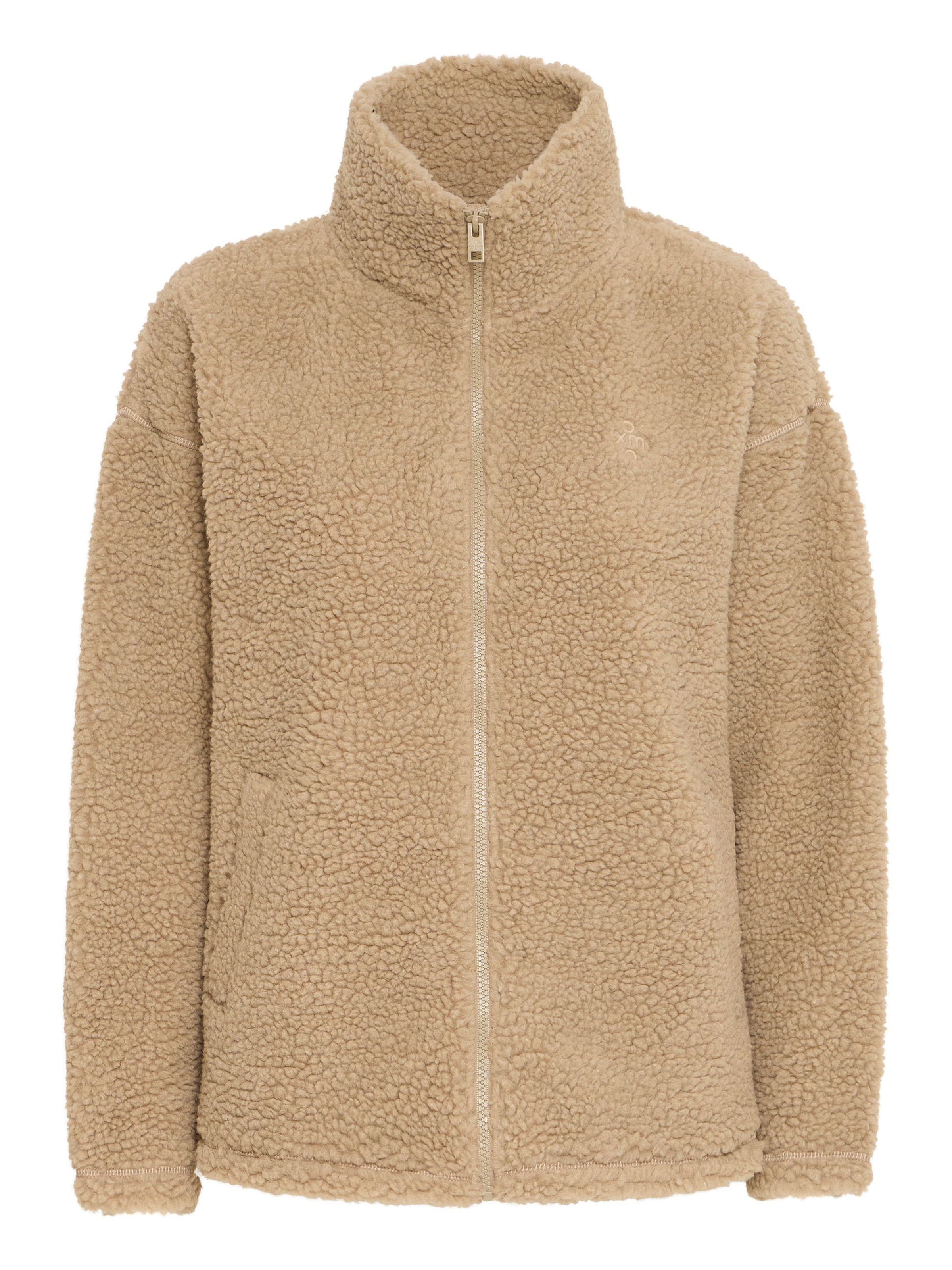 Oxmo Tussenjas 'Tovine' in Beige: voorkant