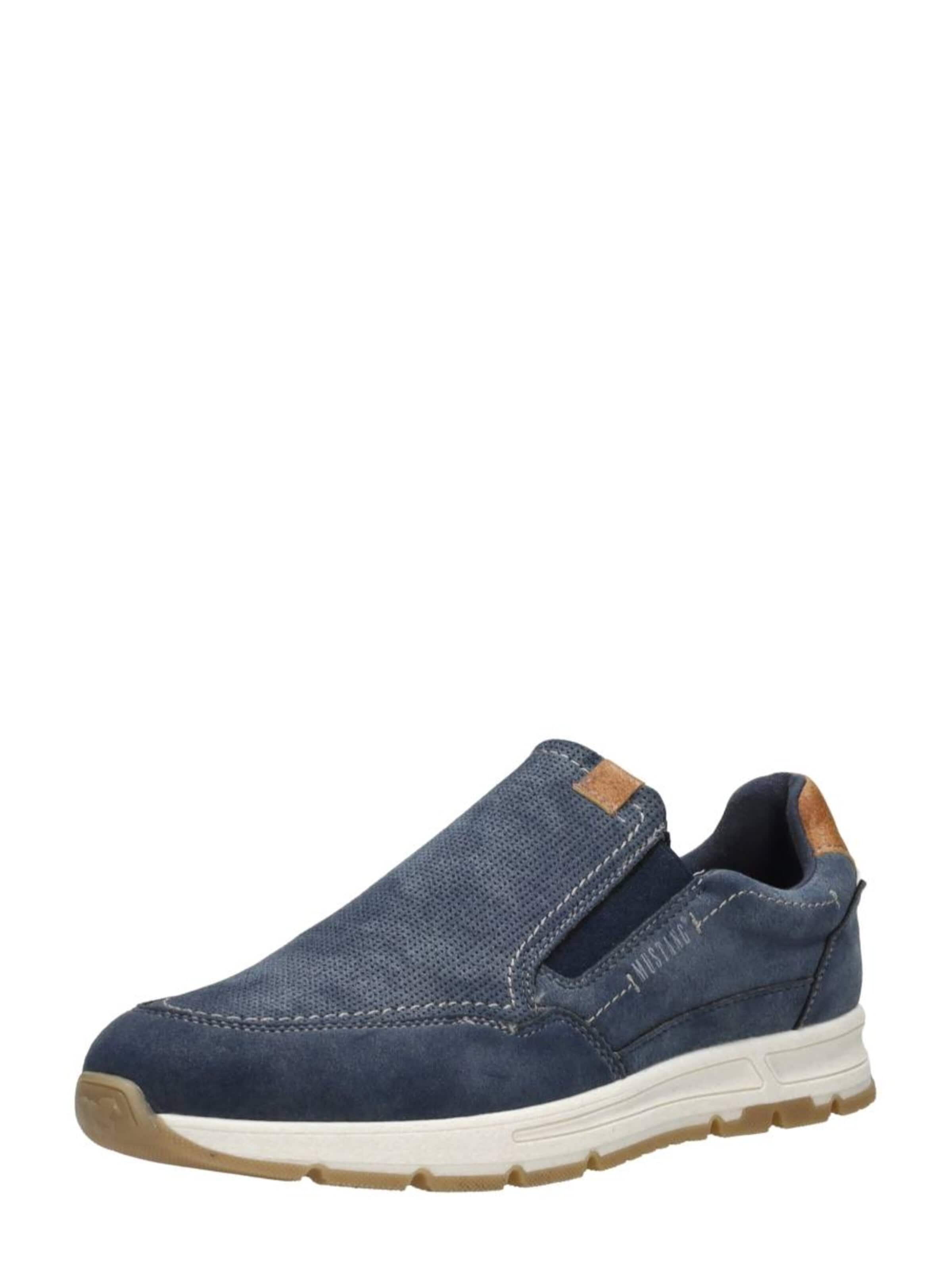 MUSTANG Slipper 'Sportief'‌‌‌‌‌‌ in Blau: Vorderseite