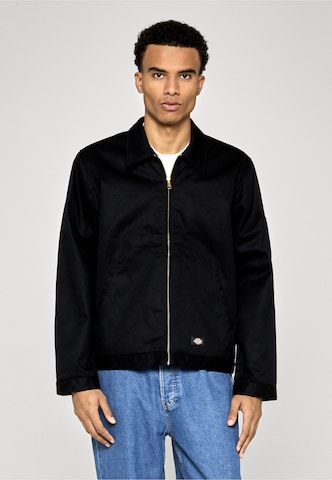 DICKIES Демисезонная куртка 'Eisenhower' в Черный: спереди