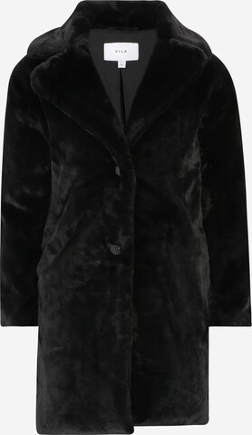 Vila Petite Between-Seasons Coat 'FEBA' in Black: front