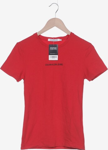 Calvin Klein Jeans Top & Shirt in XS in Red: front