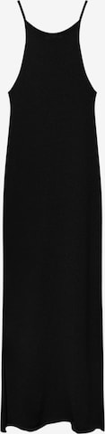 Pull&Bear Pletené šaty - Čierna: predná strana