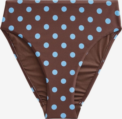 Next Bikinihousut koossa S värissä taivaansininen / ruskea, Tuotenäkymä