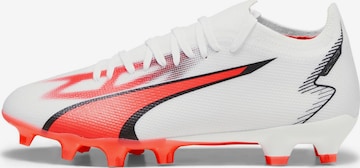 PUMA Soccer Cleats 'Ultra Match' in White: front