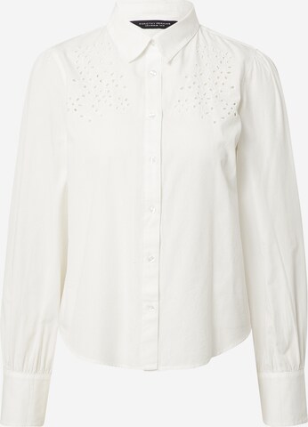 Dorothy Perkins Blus 'Ivory' i vit: framsida