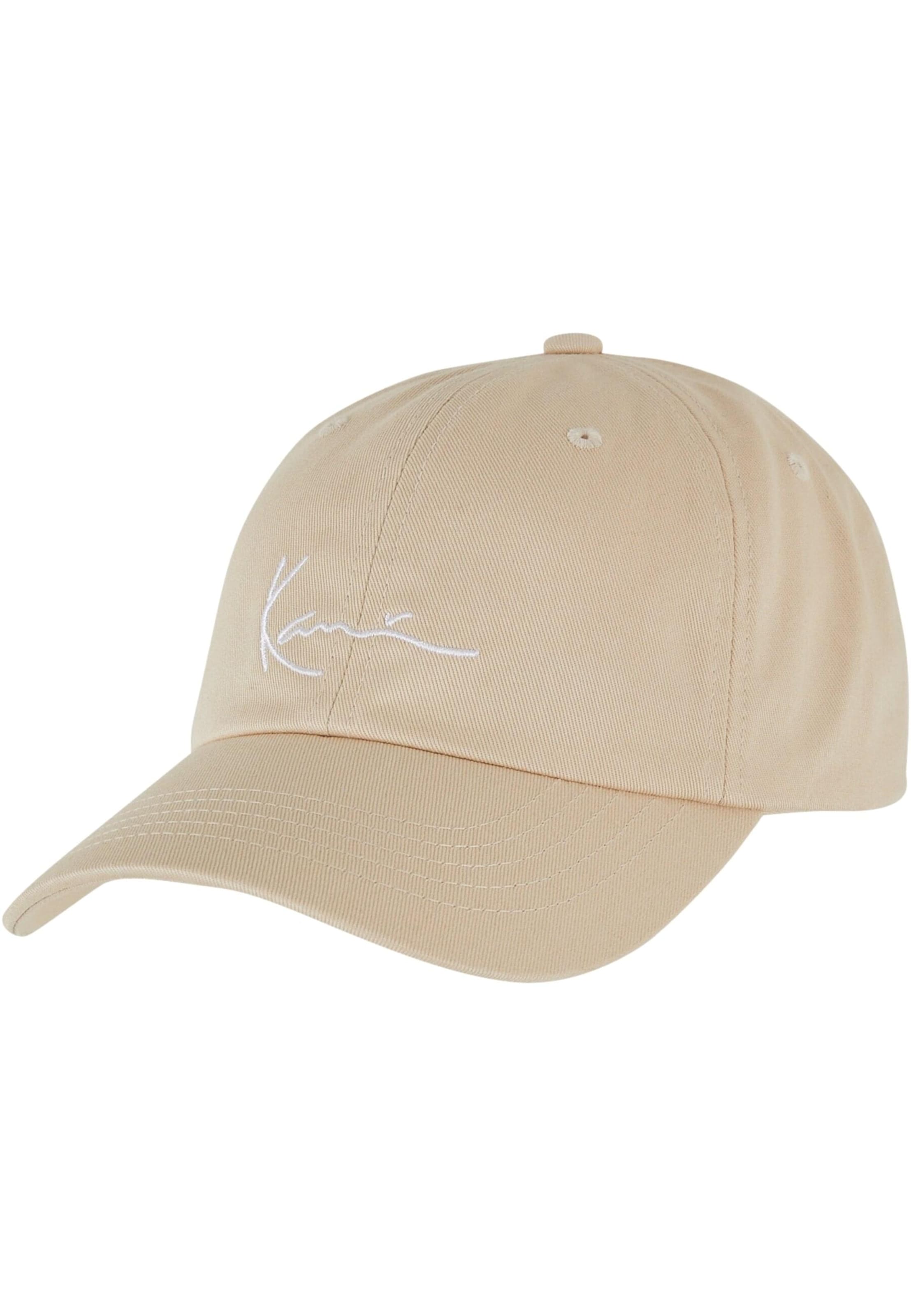 Karl Kani Cap in Beige: Vorderseite