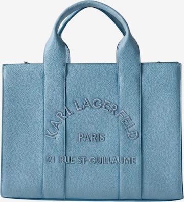 Karl LagerfeldShopper torba - plava boja: prednji dio