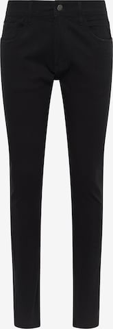 DreiMaster Maritim Skinny Jeans in Black: front