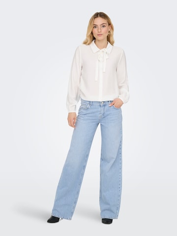 ONLY Široký strih Džínsy 'ONLBRENDA' - Modrá