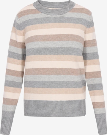 KIANNA - Jersey 'Stripes' en gris: frente