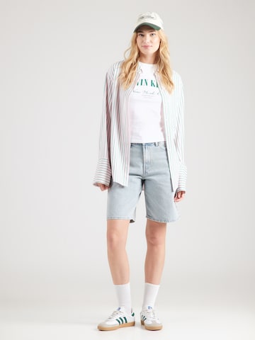 Tricou de la Calvin Klein Jeans pe alb