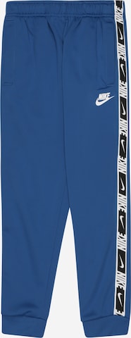 Nike Sportswear Tapered Hose in Blau: predná strana