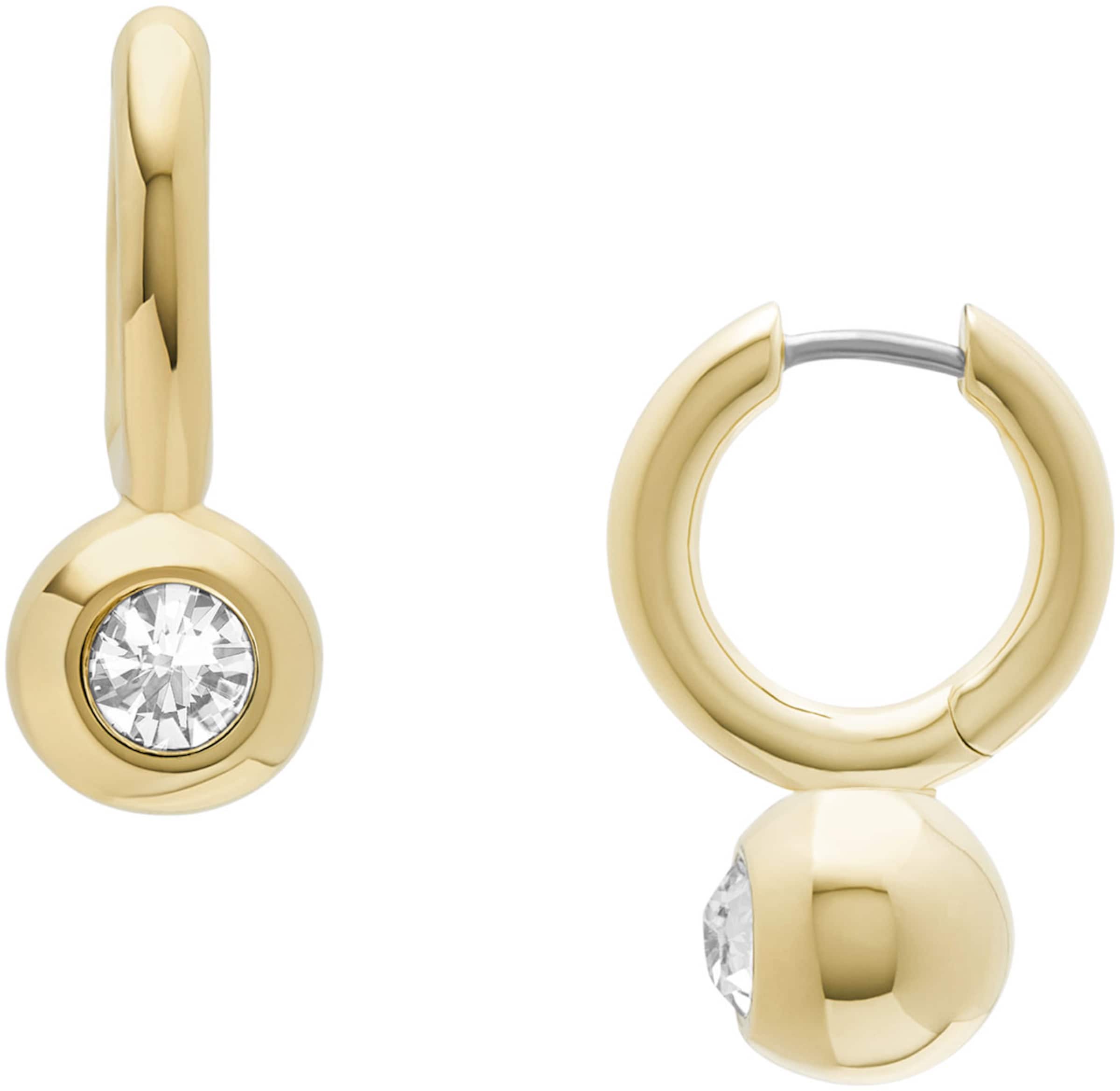 FOSSIL Ohrringe in Gold