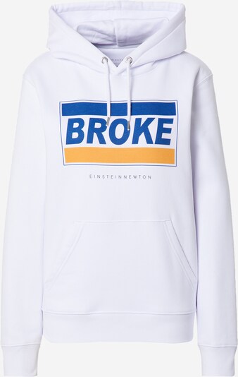 EINSTEIN & NEWTON Sweater majica 'Broke Brun Hilde' u plava / bijela, Pregled proizvoda