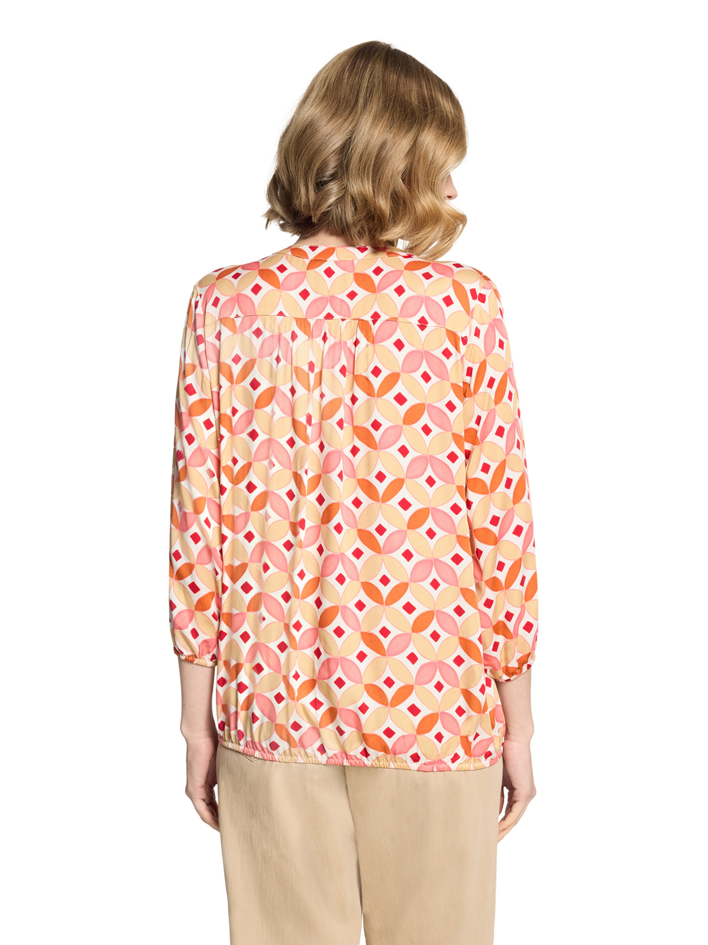 Camicia da donna di Cartoon in bianco