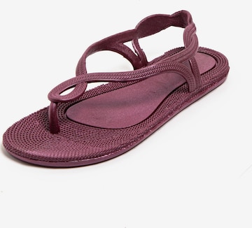 Brasileras Sandaal 'Antalya' in Rood: voorkant