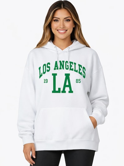 Worldclassca Oversizepullover‌‌‌‌‌ in S-L in weiß, Produktansicht