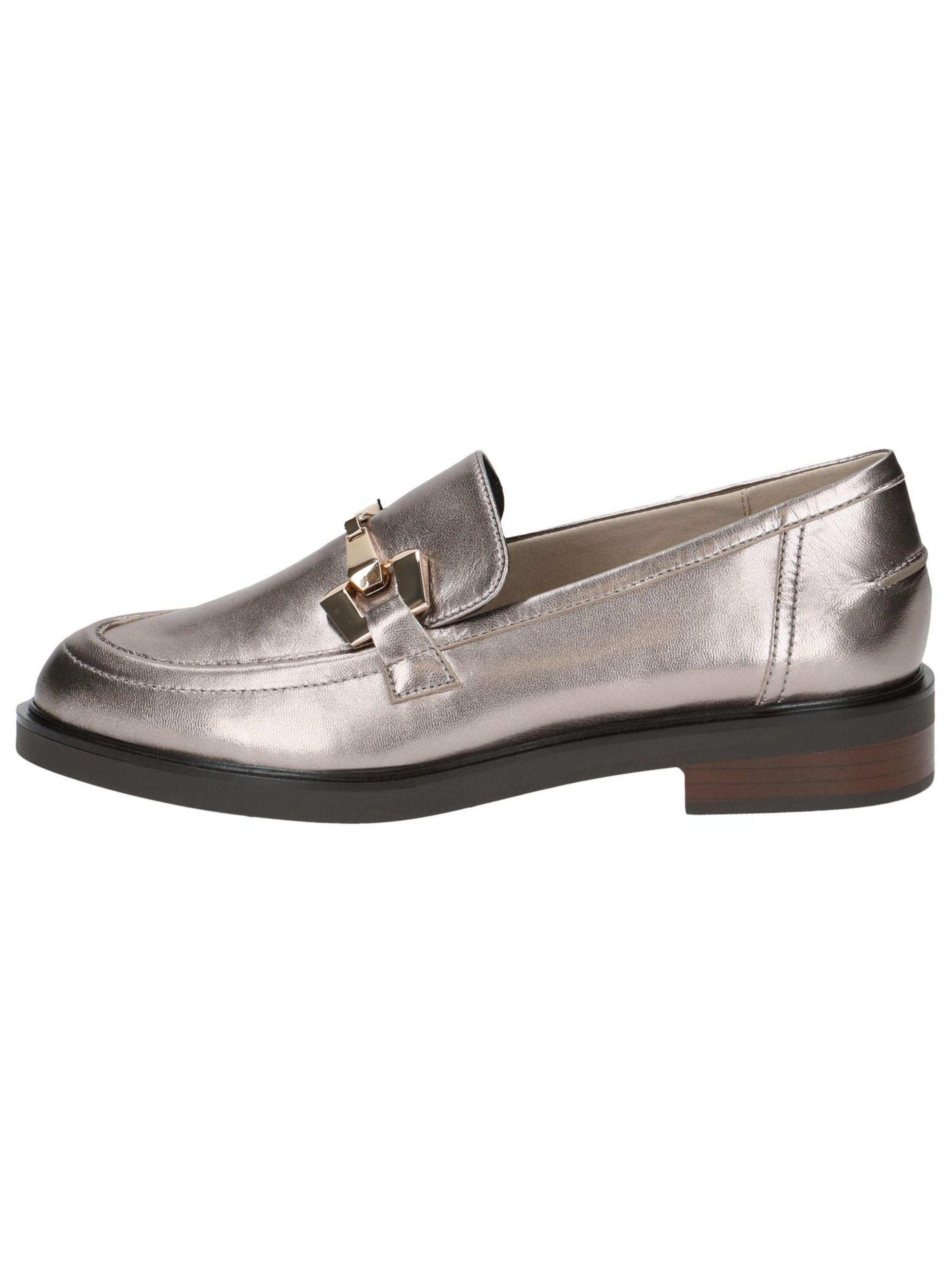 CAPRICE Classic Flats in Gold