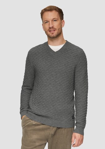 s.Oliver Sweater in Grey: front