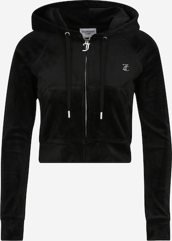 Giacca di felpa 'MADISON' di Juicy Couture Petite in nero: frontale