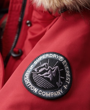 Superdry Winterparka 'Everest' in Rood