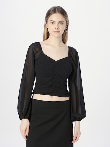 Abercrombie & Fitch Blouse in Black: front