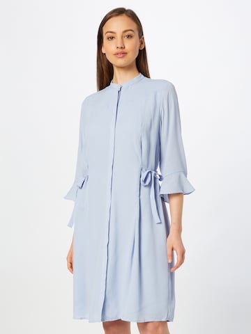 BRUUNS BAZAAR Košilové šaty 'Camilla' – modrá: přední strana