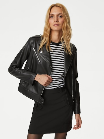 Marks & Spencer Tussenjas in Zwart: voorkant