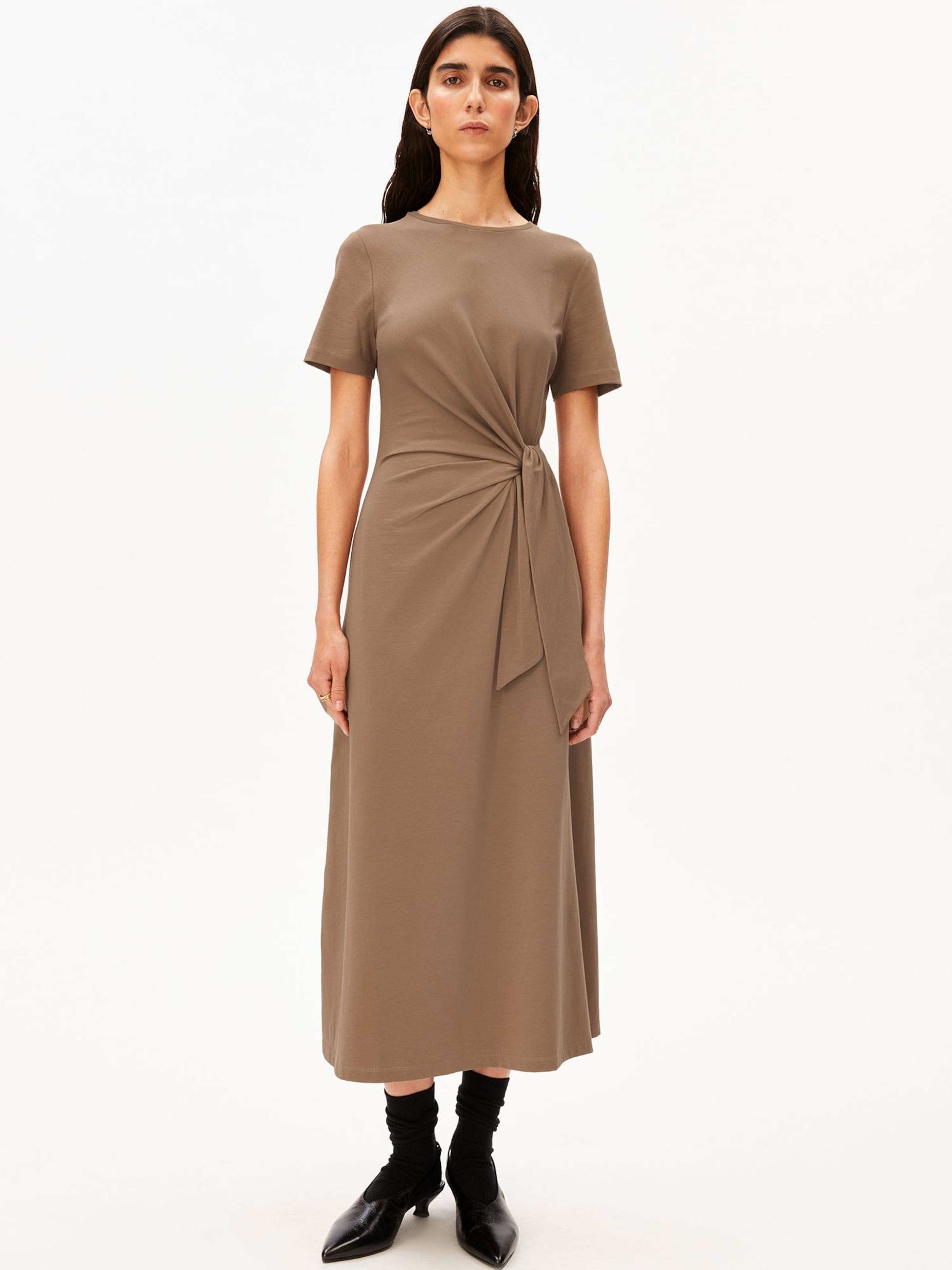 ARMEDANGELS Dress in Brown
