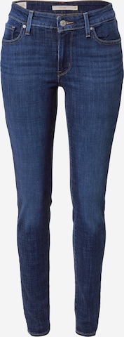 LEVI'S ® Skinny Jeans '711™ Skinny' in Blauw: voorkant