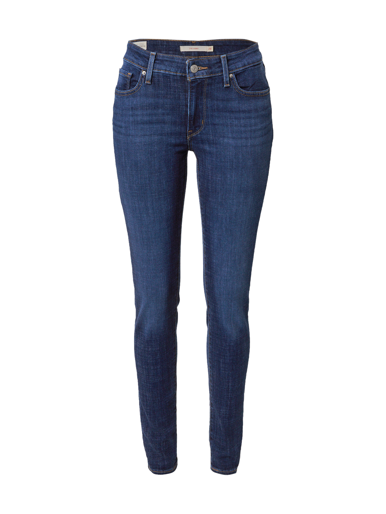 Bardziej zrównoważony Kobiety LEVIS Jeansy 711™ Skinny w kolorze Ciemny Niebieskim 