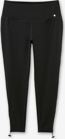 SHEEGO Skinny Leggings in Grijs: voorkant