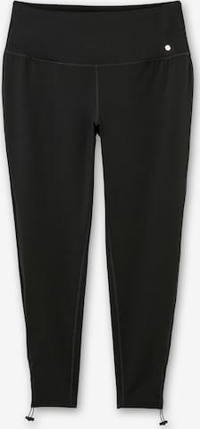 SHEEGO Skinny Leggings - szürke: elől