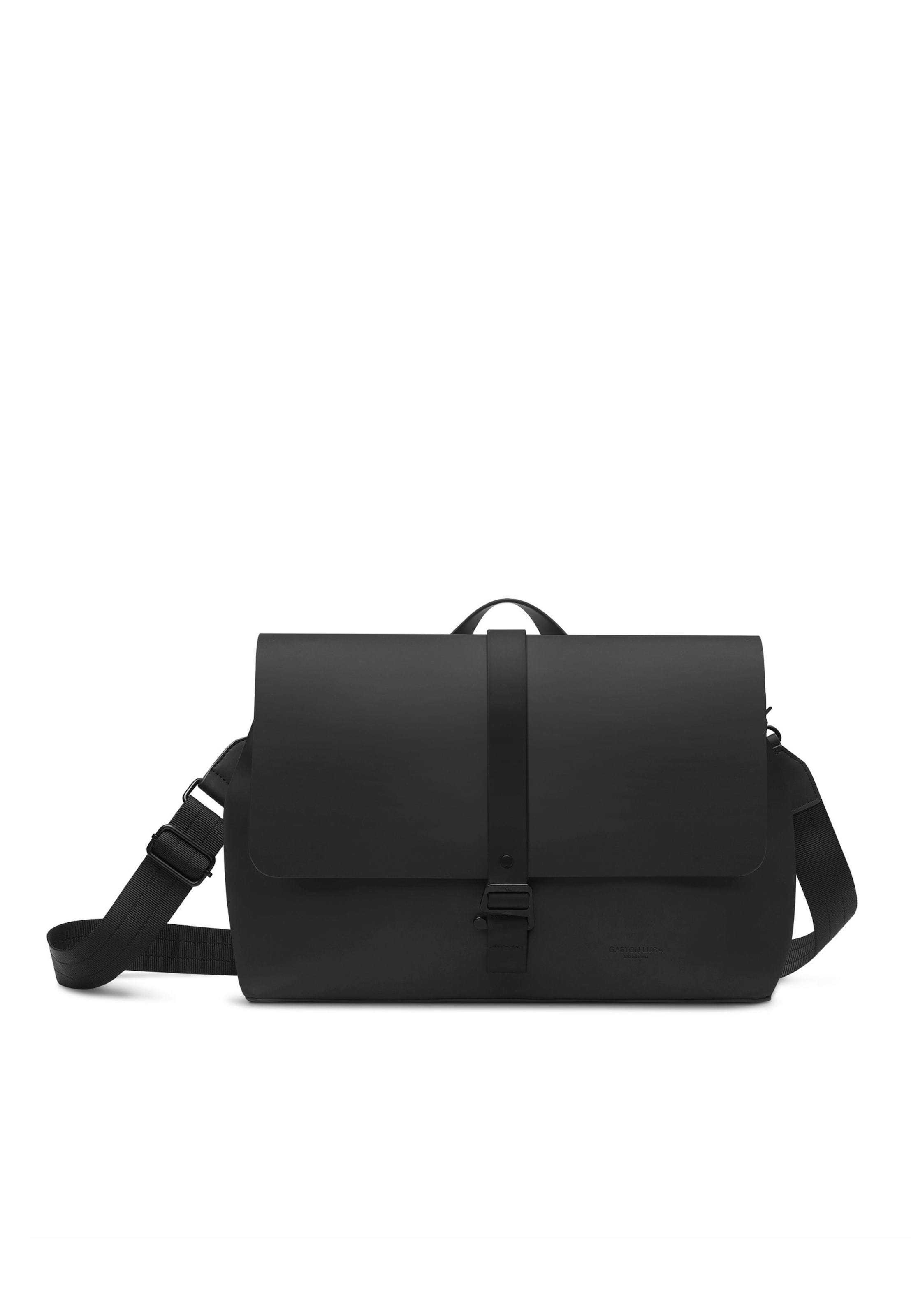 Gaston Luga - Bolso de hombro 'Spläsh' en negro: frente