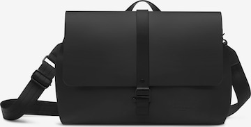 Gaston Luga - Bolso de hombro 'Spläsh' en negro: frente