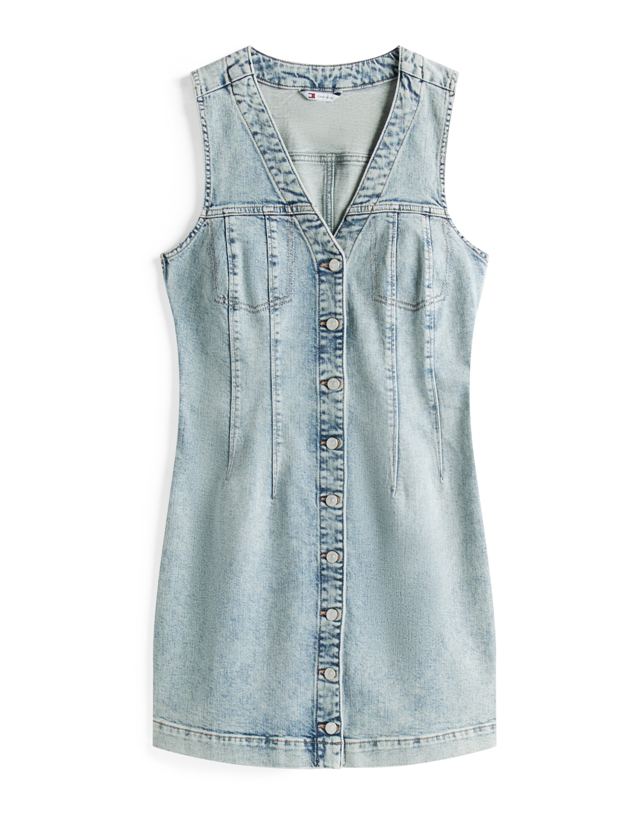 Tommy Jeans Kjole i blå: forside