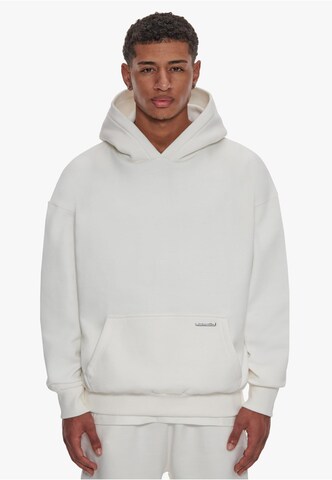Dropsize Sweatshirt in Weiß: Vorderseite