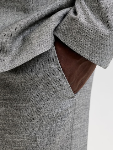 JACK & JONES Slimfit Bandplooibroek 'JPRMartin' in Grijs