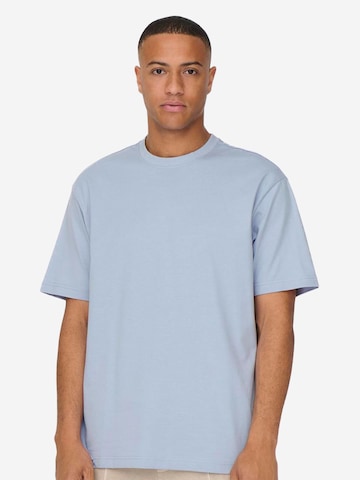 Only & Sons Shirt 'Onsfred'‌‌‌ in Blau