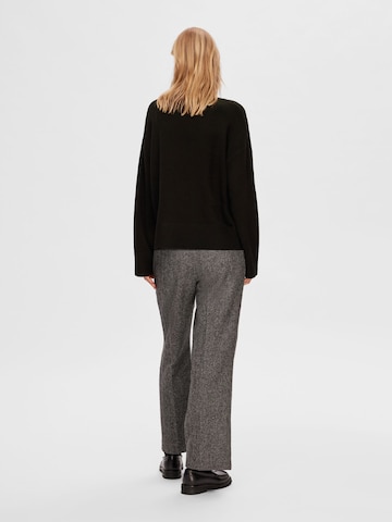 SELECTED FEMME Pullover i sort