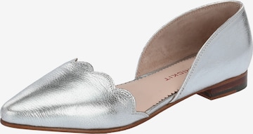 Crickit Ballet Flats ' STELLA ' in Silver: front