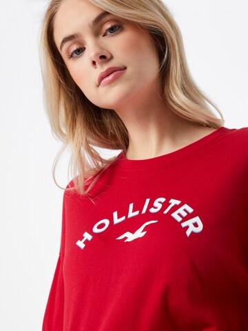 HOLLISTER Póló - piros