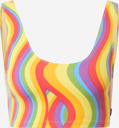 LEVI'S Bikiniöverdel i aqua / limone / ljusgul / neonlila / grenadine, Produktvy