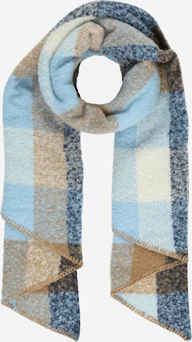 PIECES Šála 'PCPYRON' – modrá: přední strana