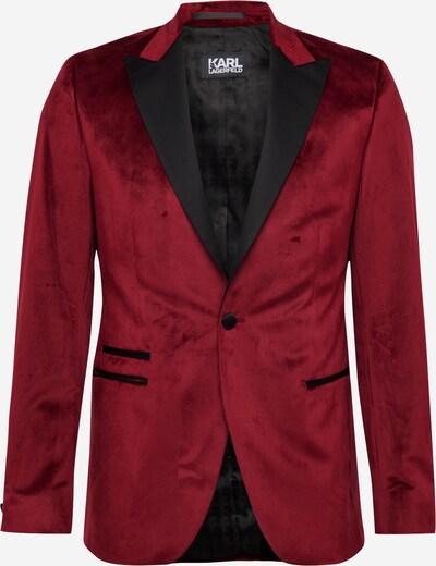 Karl Lagerfeld Ανδρικό σακάκι 'FORTUNE' σε βουργουνδί / μαύρο, Άποψη προϊόντος