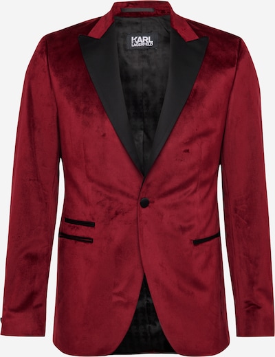 burgundi vörös / fekete Karl Lagerfeld Zakó 'FORTUNE', Termék nézet