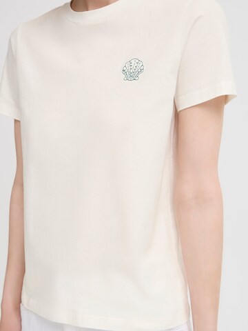 ICHI - Camisa 'IHCAMINO' em bege