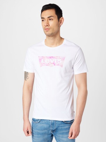 LEVI'S ® - Camiseta 'Graphic Crewneck Tee' en blanco: frente